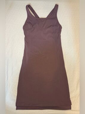 BuffBunny Plum-Toned Midi Tank Dress
